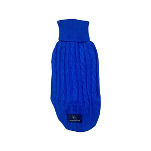 Strickpullover - Blau