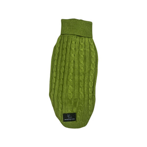 Strickpullover - Olivgrün
