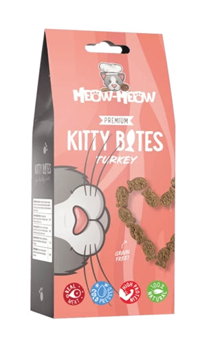 Snacks - Meow Meow Kitty Bites - Turkey / Kalkoen