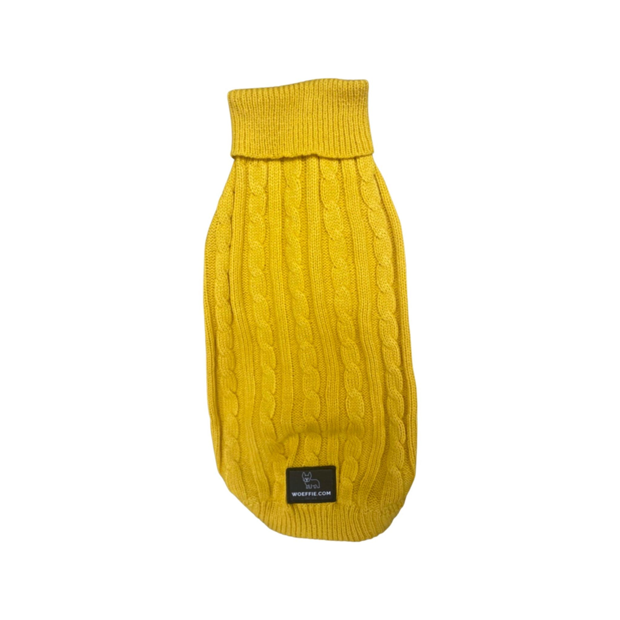 Strickpullover - Senf