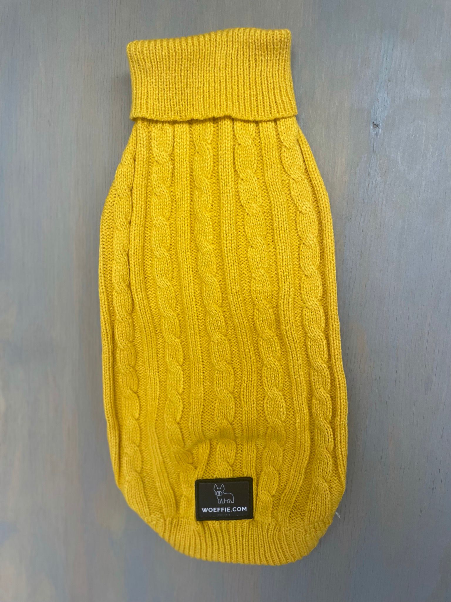 Strickpullover - Senf