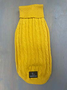 Knitted Sweater- Mustard