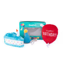 Load image into Gallery viewer, Zippypaws - Pup Birthday Box (Blue)