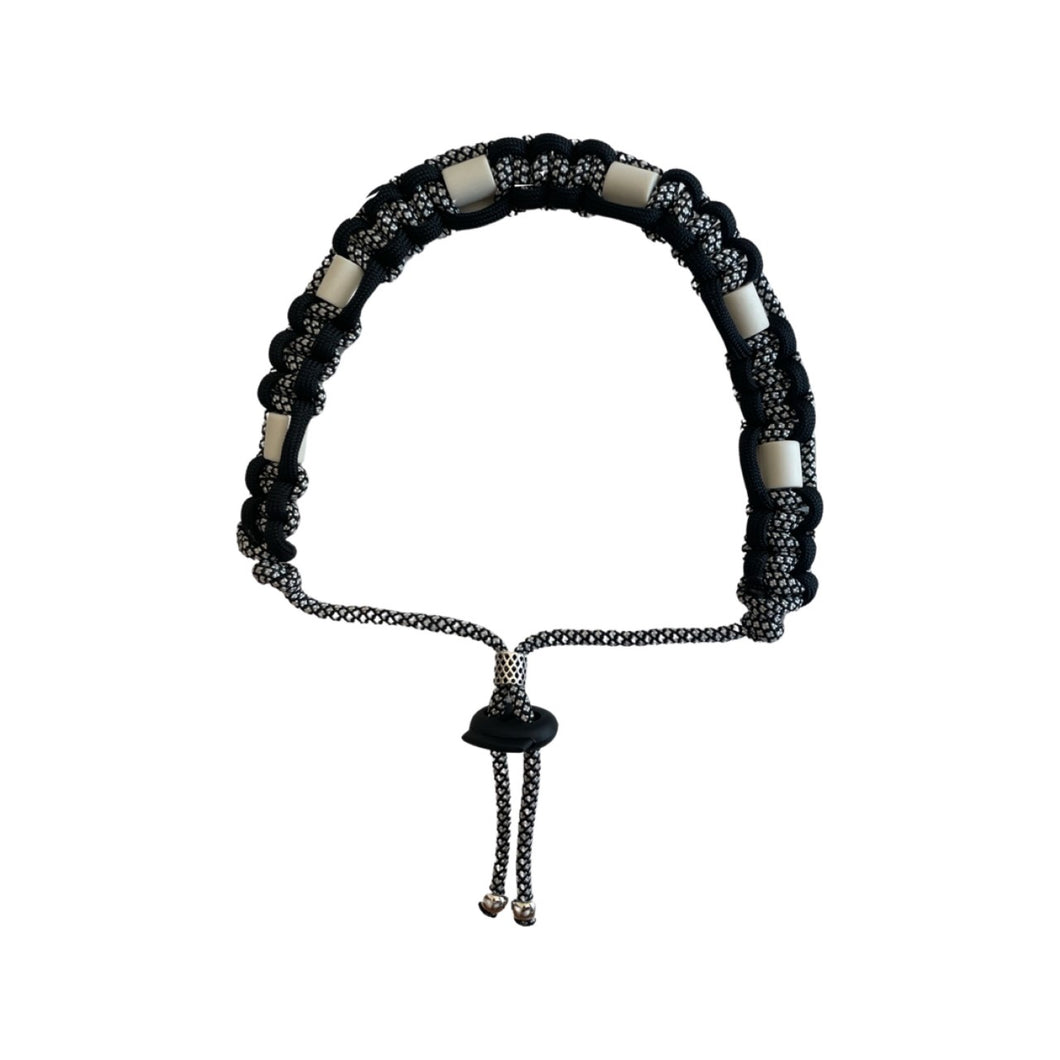 Handmade - Tick Collar Black/Silver (Cobra)