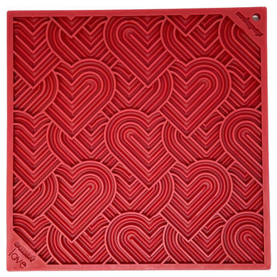 Sodapup - Lickmat Red Heart (Large)