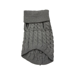 Knitted Sweater -  Taupe / Grey