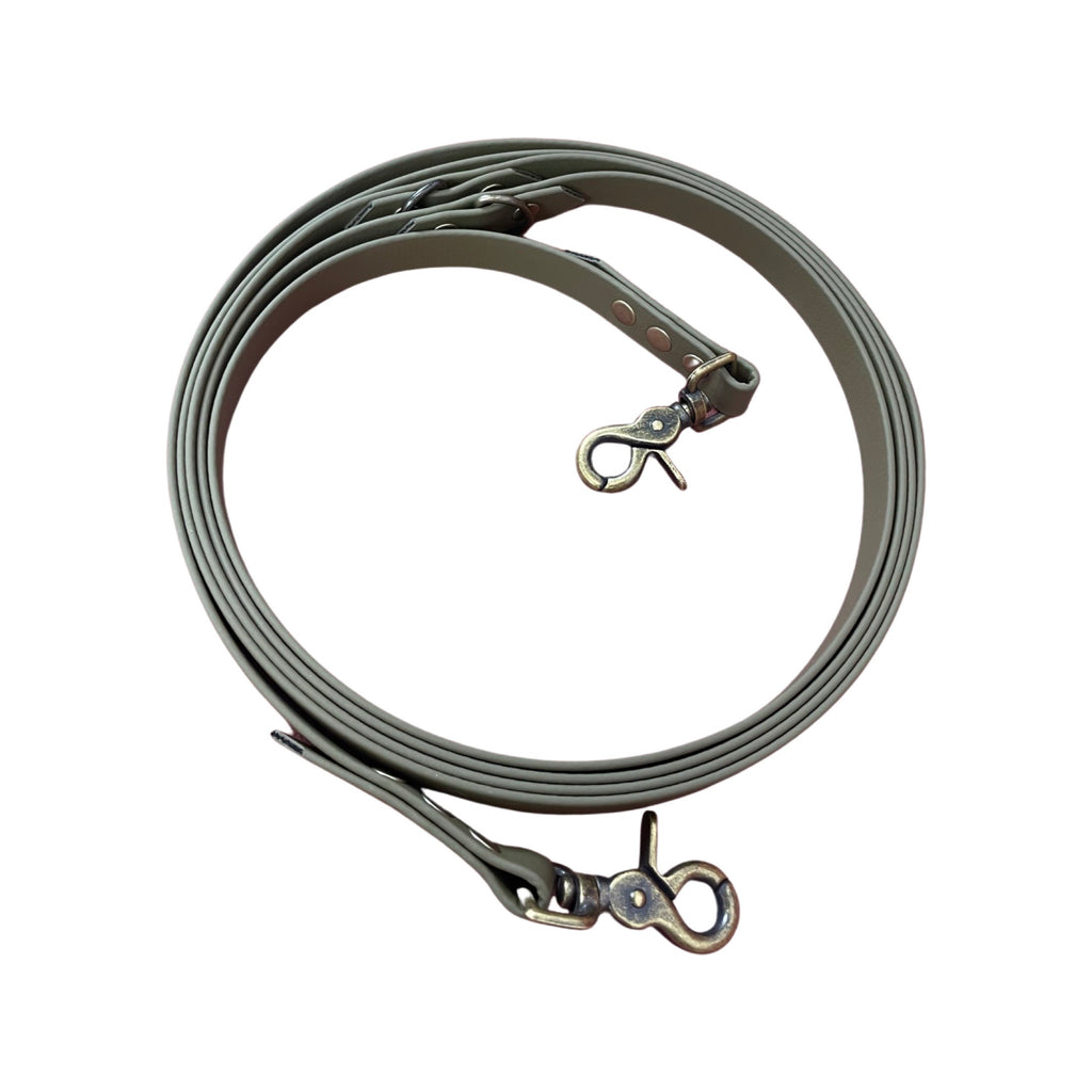 Handgemaakt - Handsfree Biothane Riem - 3 meter
