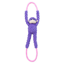 Load image into Gallery viewer, Zippypaw RopeTugz - Purple Monkey