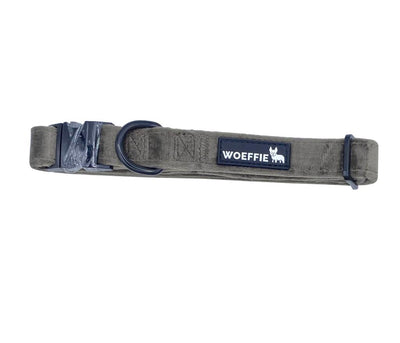 Halsband - Taupe Samt