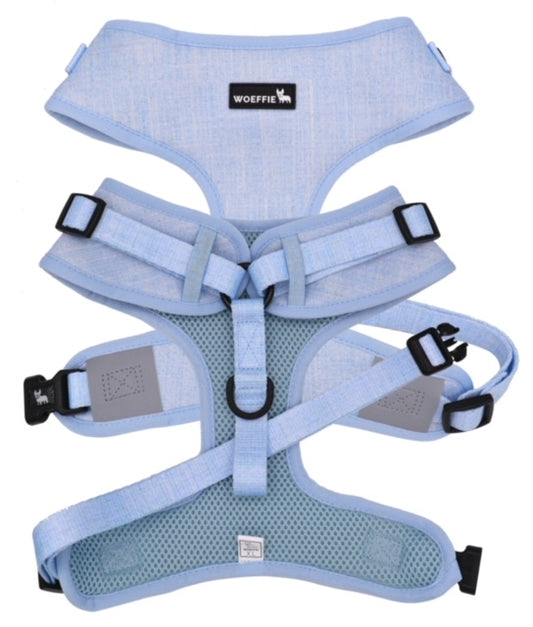Verstellbares Geschirr - Babyblau
